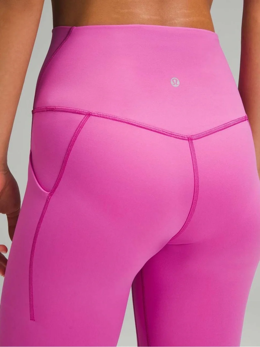 Lululemon Align High-Rise Pant with Pockets 25” in Pow Pink Tone
